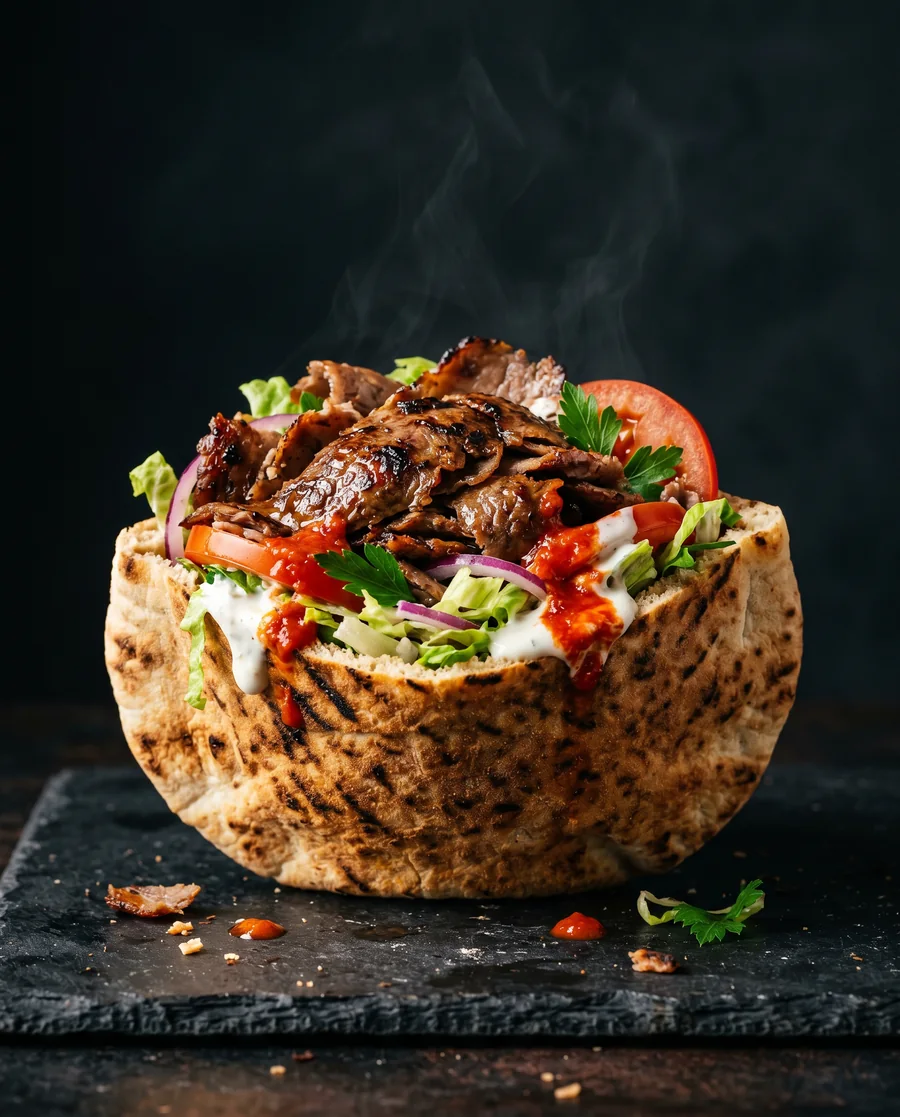 Döner im Fladenbrot
